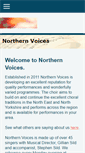Mobile Screenshot of northern-voices.co.uk